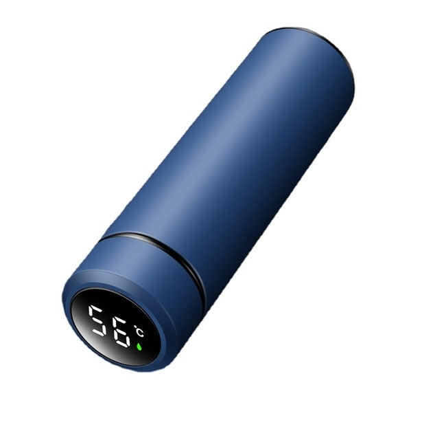 500ml Stainless Steel Water Bottle - Advanced Temperature Display - Insulated Hot & Cold Flask