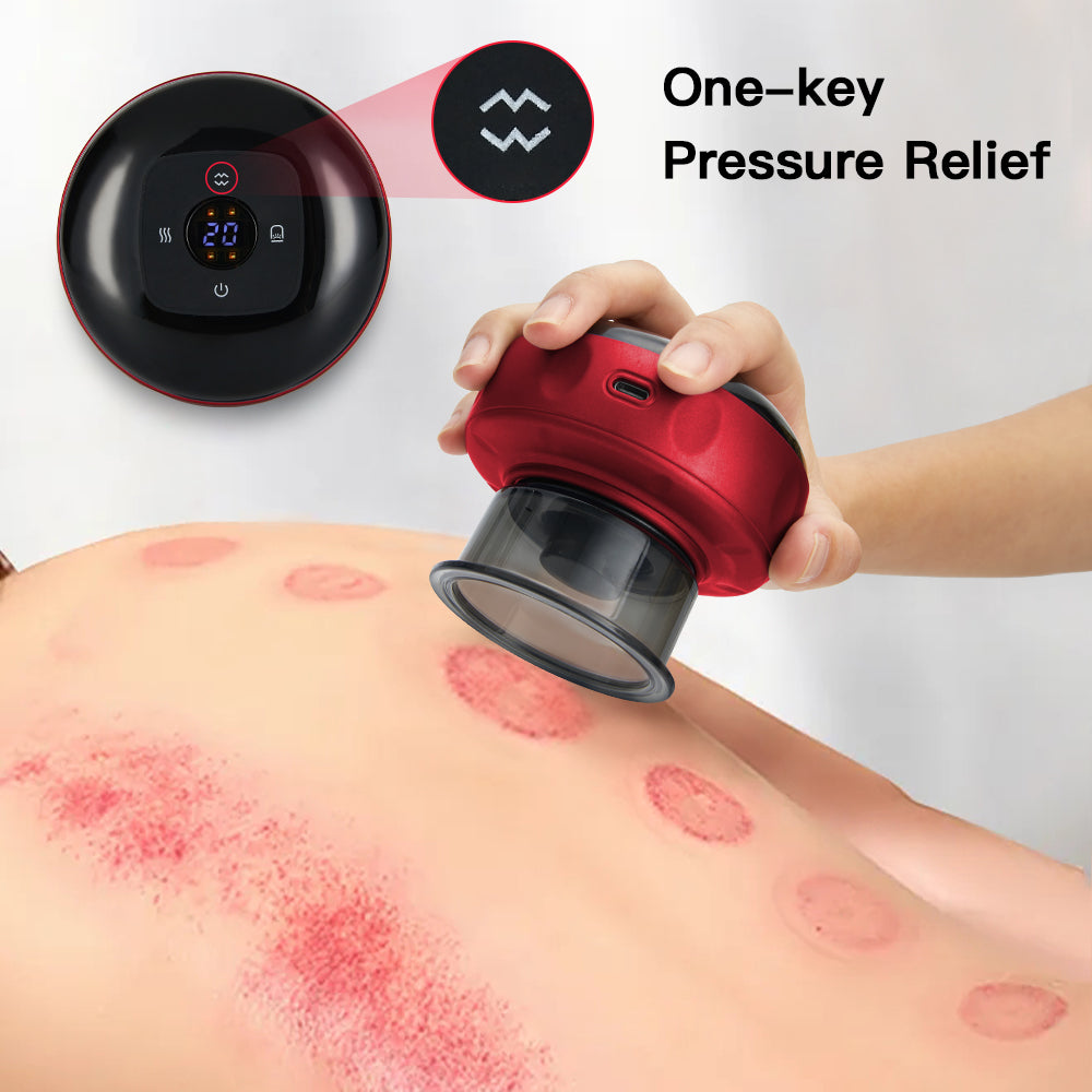 Transparent Suction Therapy Device - Advanced Cupping Massage Technology