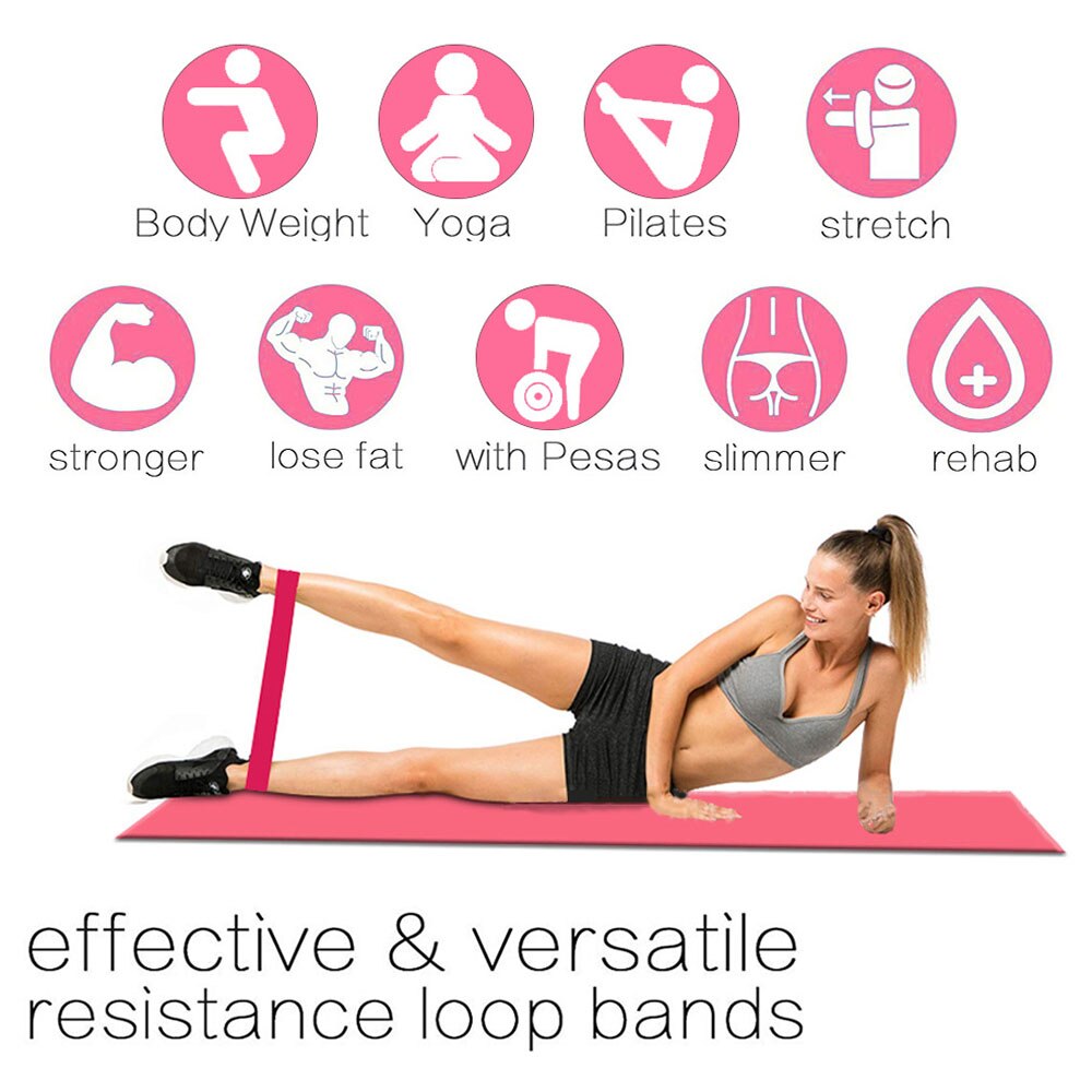 Gradient Resistance Bands - Optimal Stretch for Leg & Glute Workouts