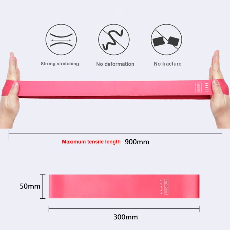 Gradient Resistance Bands - Optimal Stretch for Leg & Glute Workouts