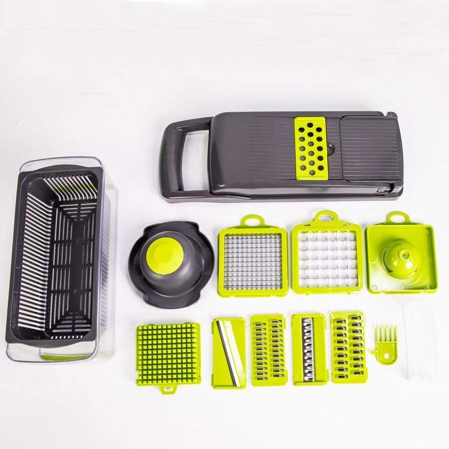 Veggie Chopper - Multi-Function Vegetable Chopper Set with Storage Container