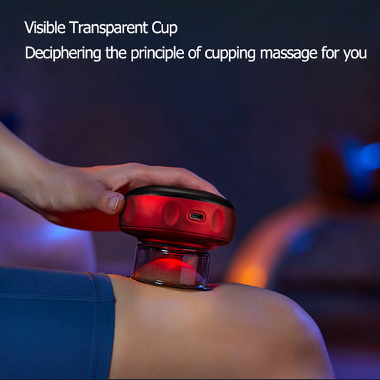Transparent Suction Therapy Device - Advanced Cupping Massage Technology