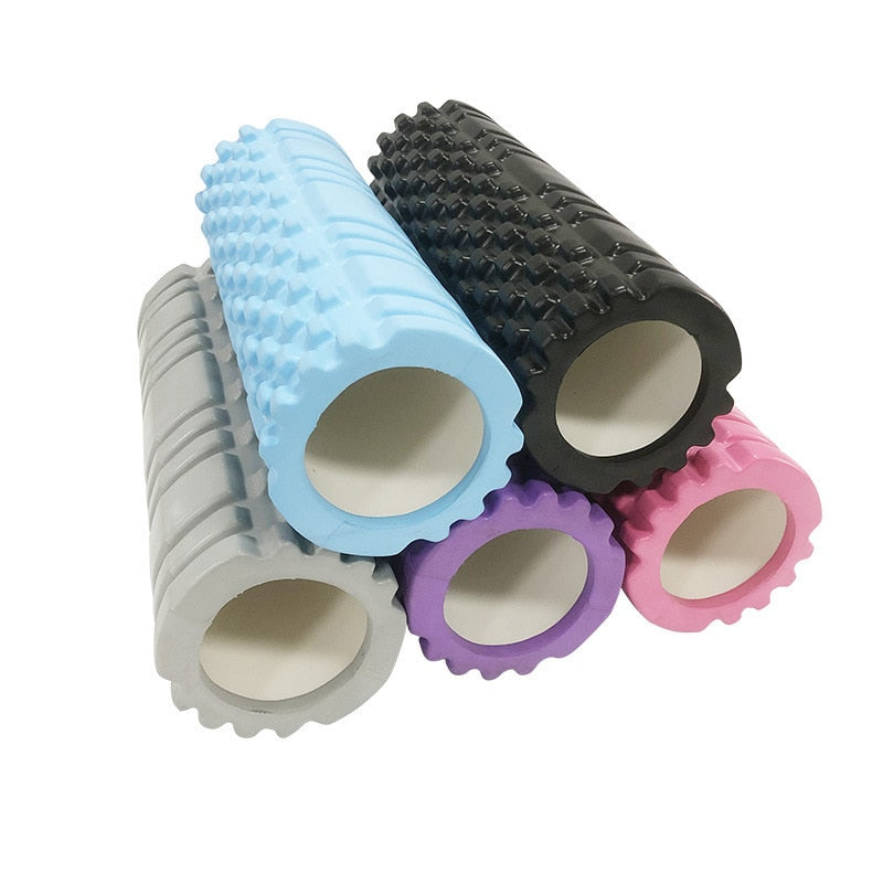 Multi-Texture Foam Rollers - Quartet Pack for Muscle Recovery & Deep Tissue Massage